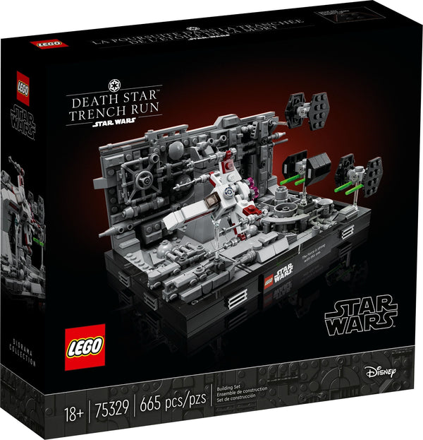 LEGO 75329 Death Star Trench Run Diorama – Imperfect Box | Grade A