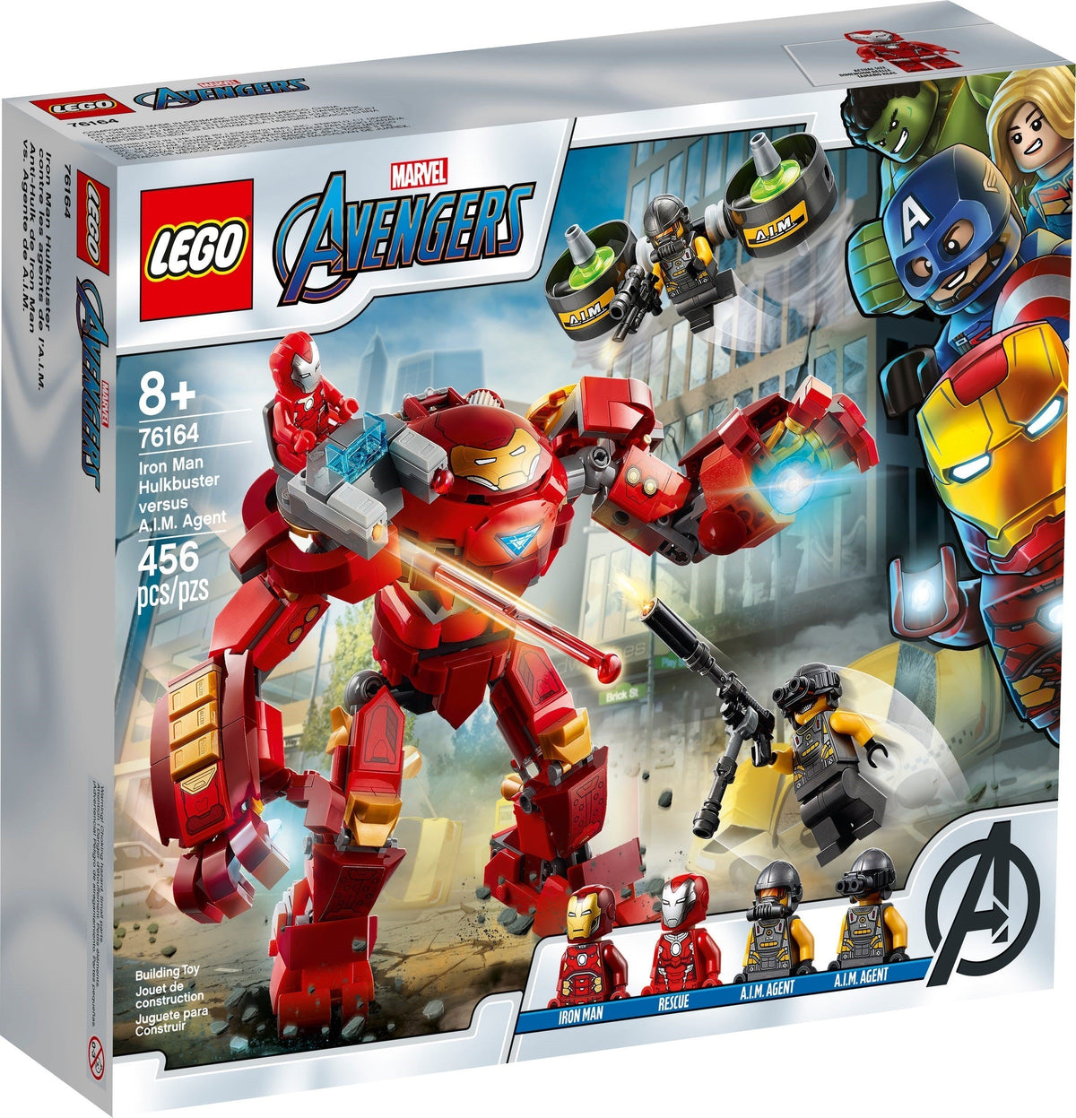 LEGO 76164 Iron Man Hulkbuster contre l'agent de l'A.I.M. – Comme neuf | Grade A