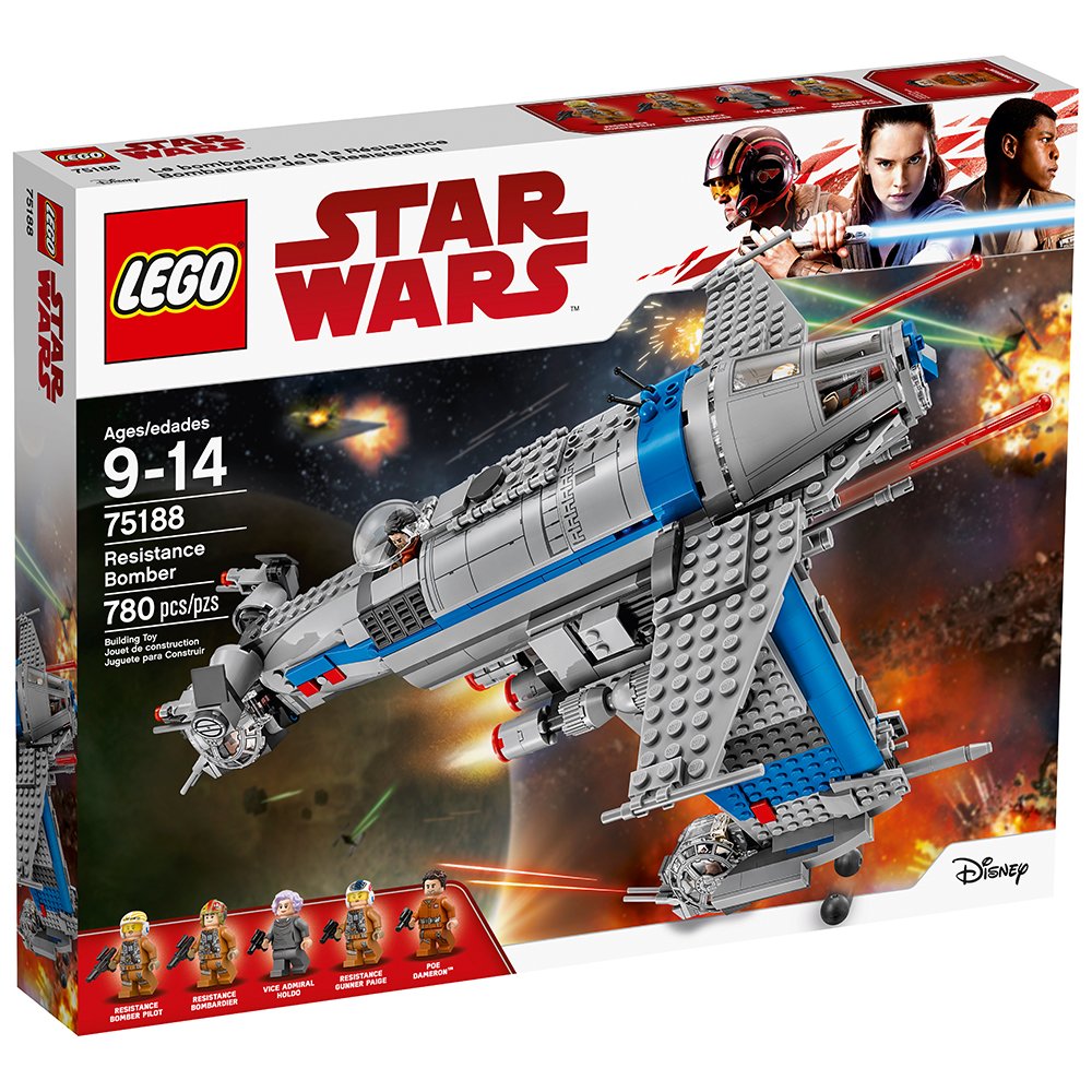 LEGO 75188 Resistance Bomber – Like New | Grade A