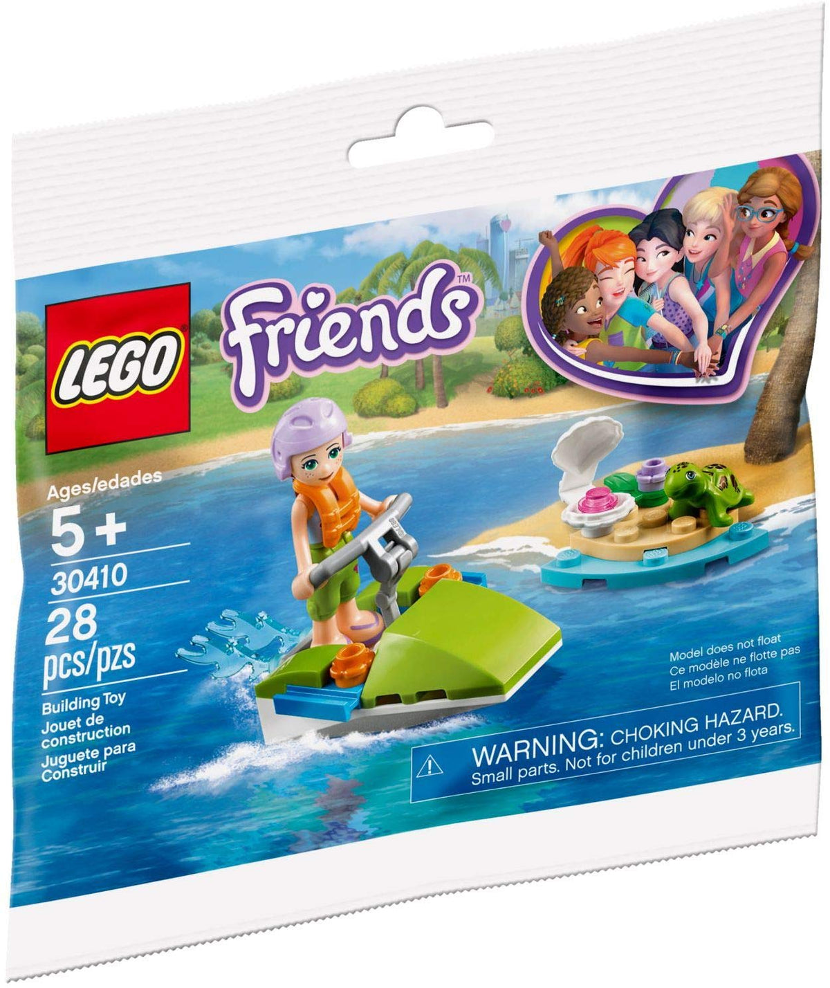 LEGO 30410 Les jeux d'eau de Mia – Comme neuf | Grade A