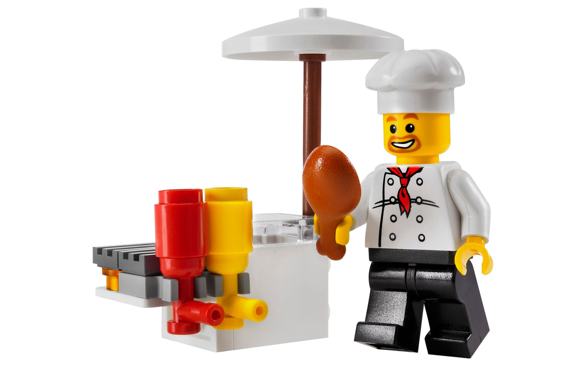 LEGO 8398 Le stand de barbecue – Comme neuf | Grade A