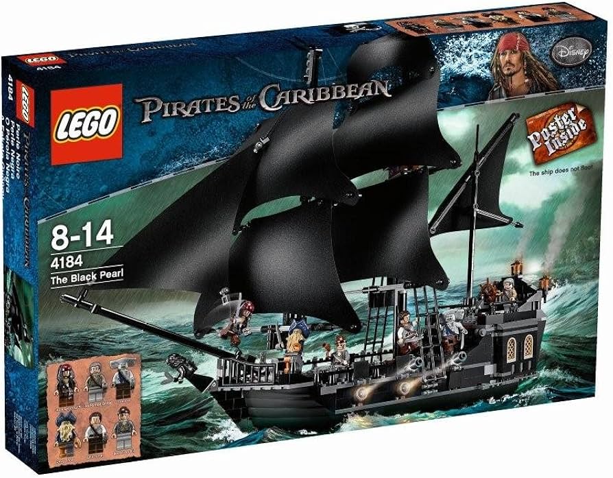LEGO 4184 Black Pearl – Like New | Grade A