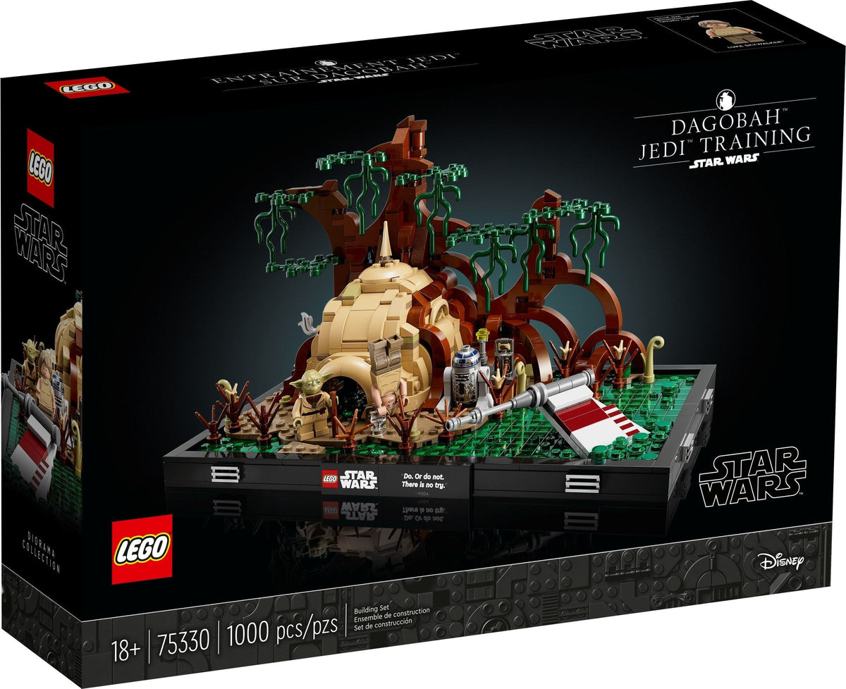 LEGO 75330 Dagobah Jedi Training Diorama – Used | Grade A