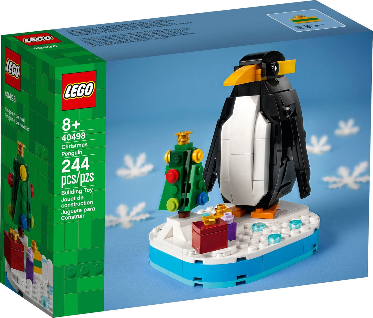 LEGO 40498 Christmas Penguin – Like New | Grade A