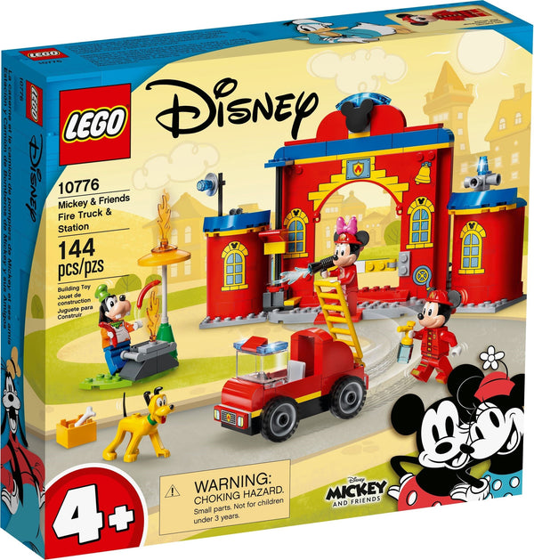 LEGO 10776 Mickey & Friends Fire Truck & Station – Imperfect Box | Grade A
