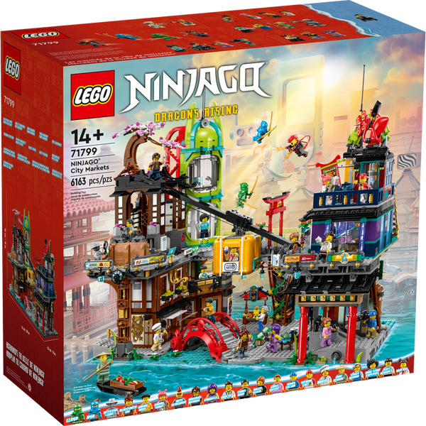 LEGO 71799 NINJAGO City Markets – Like New | Grade A