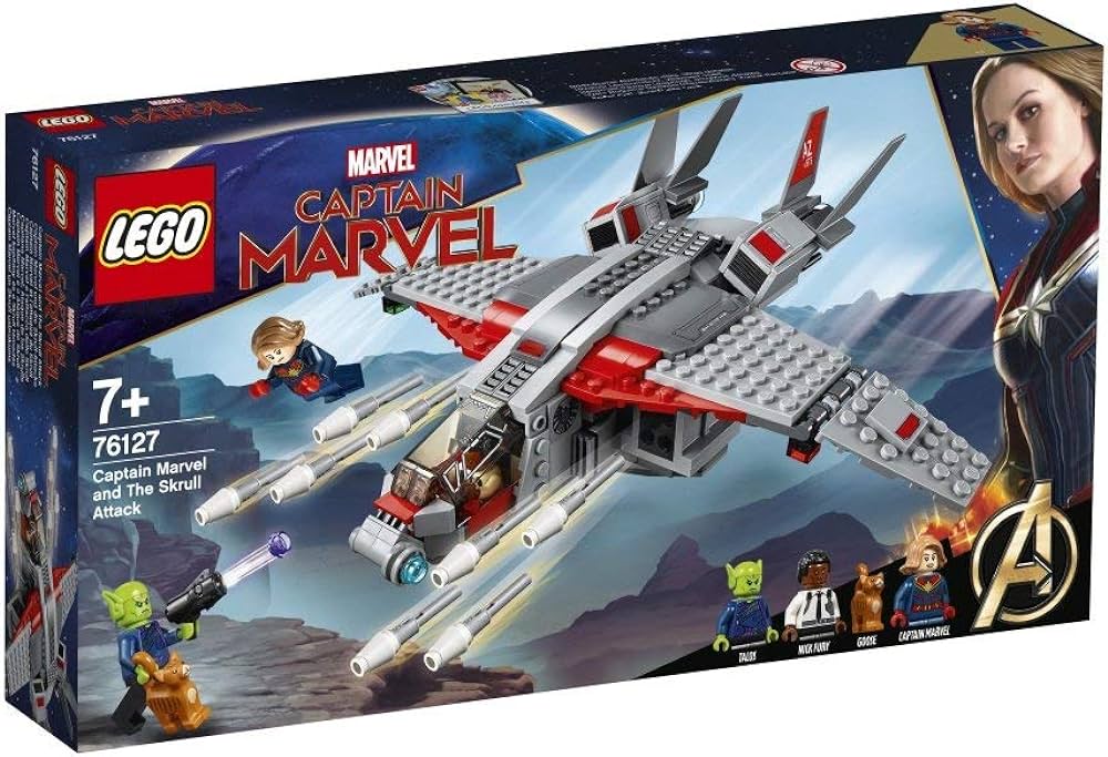 LEGO 76127 Captain Marvel et l'attaque des Skrulls – Comme neuf | Grade A