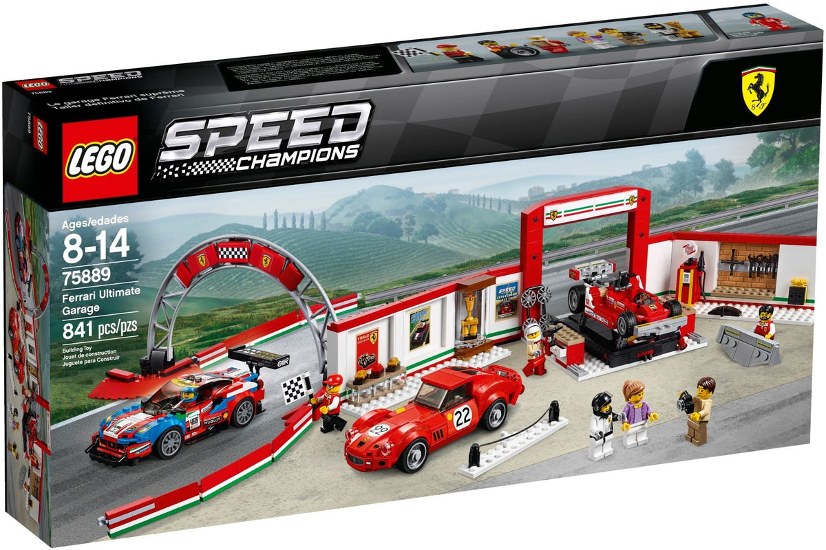LEGO 75889 Ferrari Ultimate Garage – Like New | Grade A