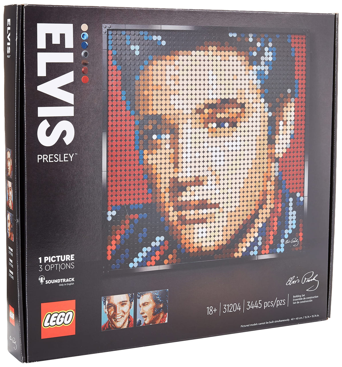 LEGO 31204 Elvis Presley – The King – Like New | Grade A