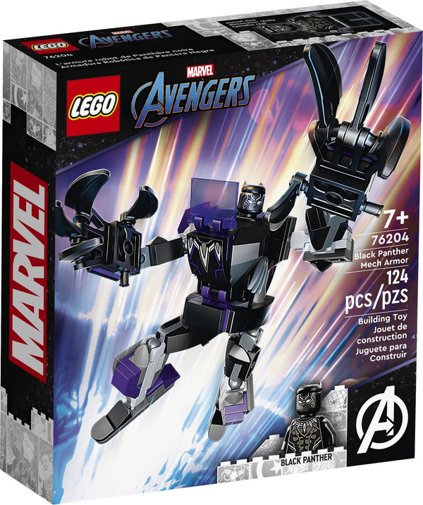 LEGO 76204 Black Panther Mech Armor – Like New | Grade A