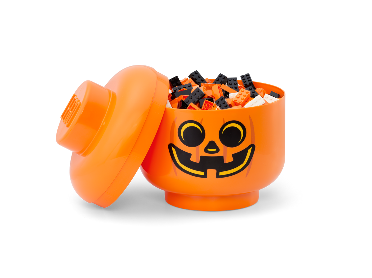 LEGO 5005886 Large Pumpkin Storage Head – Like New | Grade A