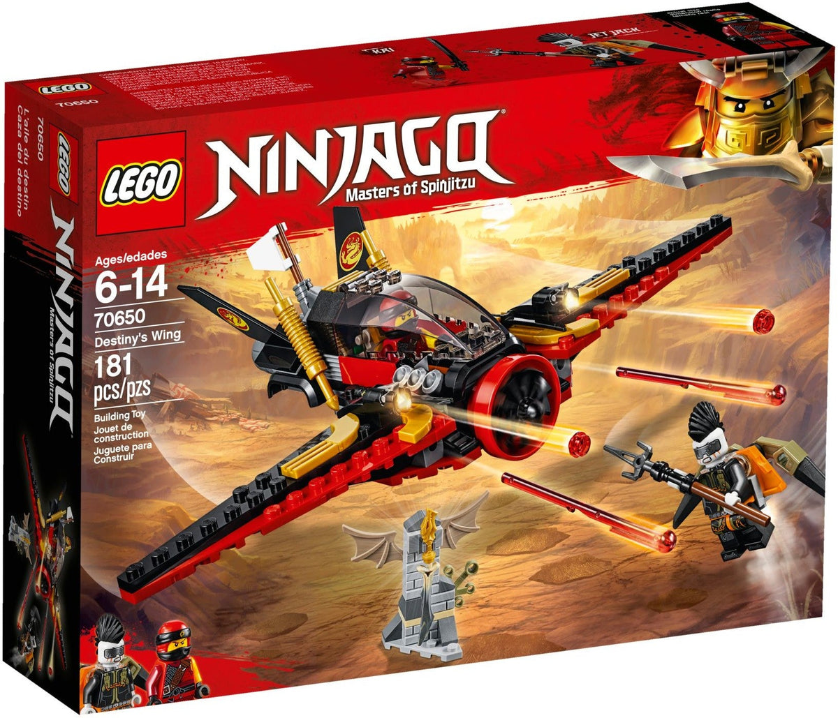 LEGO 70650 L'Aile du Destin – Comme neuf | Grade A