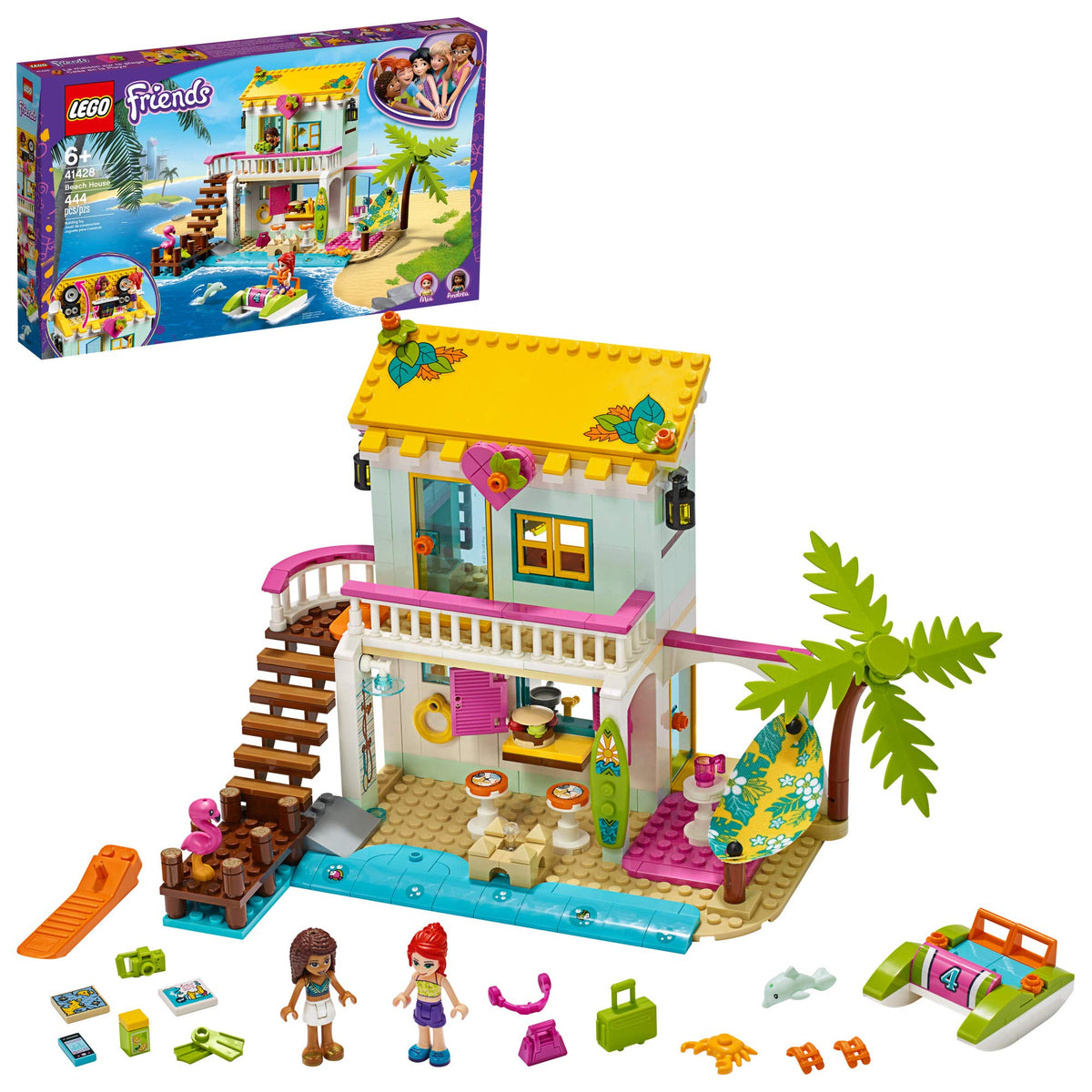 LEGO 41428 La maison sur la plage – Boîte abîmée | Grade A