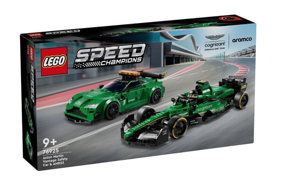 LEGO 76925 Voiture de sécurité Aston Martin Vantage et AMR23 – Comme neuf | Grade A