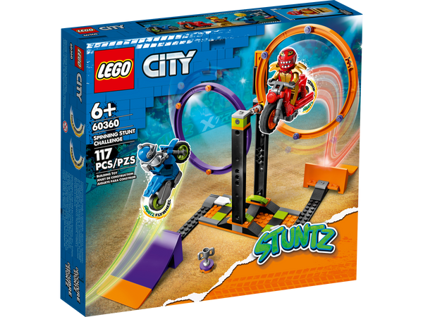 LEGO 60360 Le défi des cascades tournoyantes – Comme neuf | Grade A