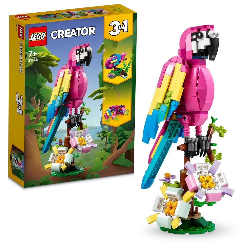 LEGO 31144 Le perroquet rose exotique – Comme neuf | Grade A