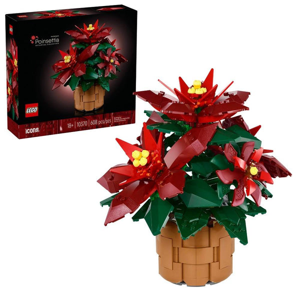 LEGO 10370 Poinsettia – Imperfect Box | Grade A