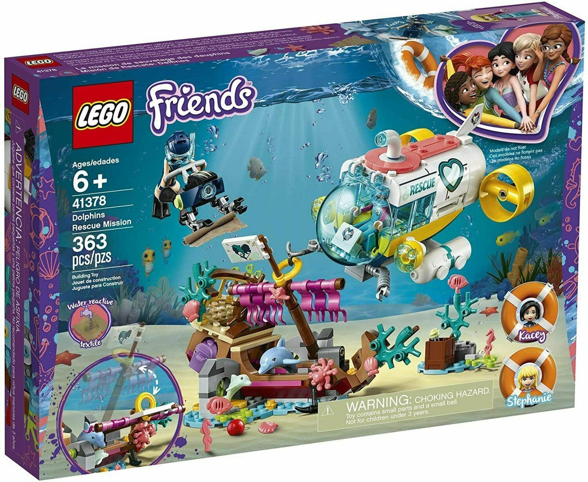 LEGO 41378 Dolphins Rescue Mission – Imperfect Box | Grade A