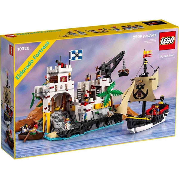 LEGO 10320 La forteresse de l'Eldorado – Boîte abîmée | Grade A