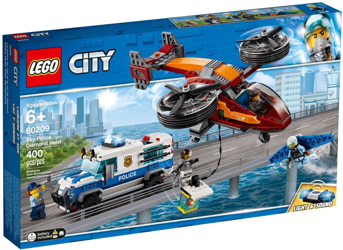 LEGO 60209 Sky Police Diamond Heist – Like New | Grade A
