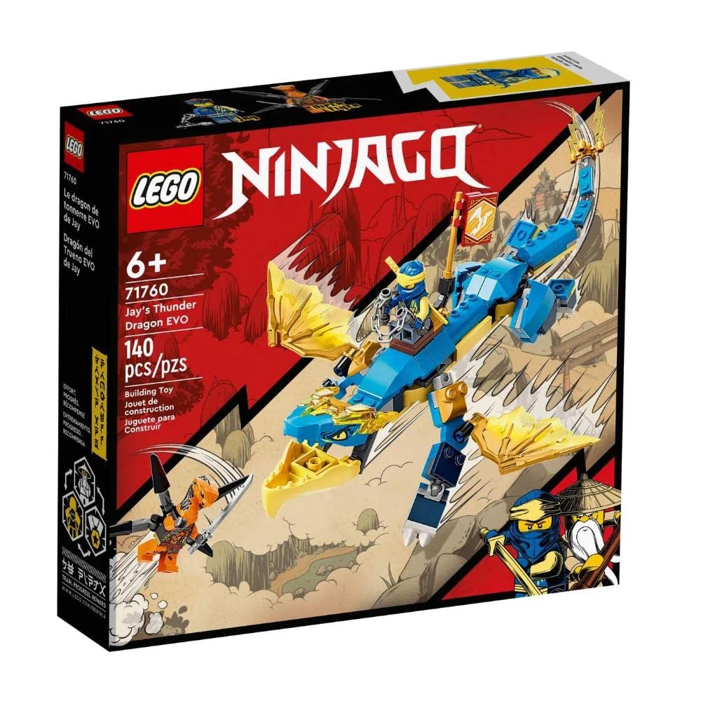 LEGO 71760 Jay's Thunder Dragon EVO – Like New | Grade A
