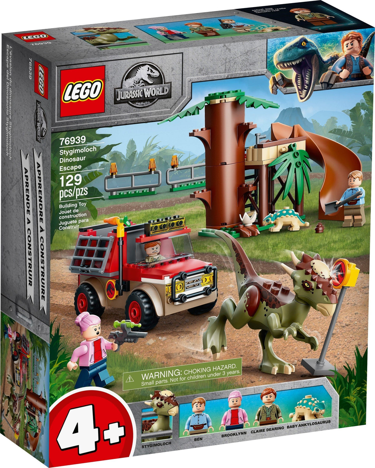 LEGO 76939 Stygimoloch Dinosaur Escape – Like New | Grade A