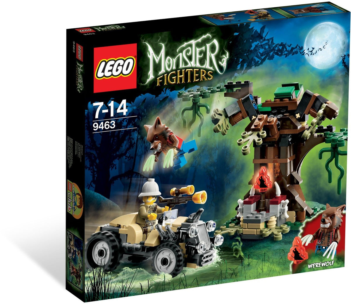 LEGO 9463 The Werewolf – Like New | Grade A