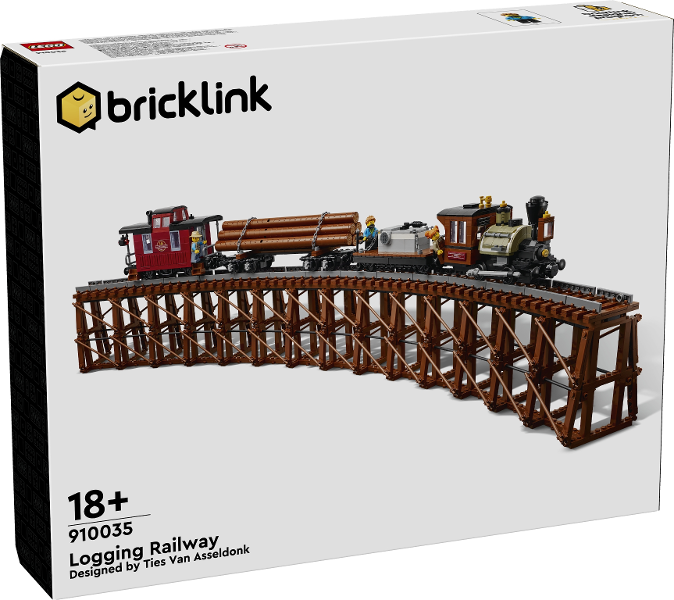 LEGO 910035 Logging Railway – Like New | Grade A