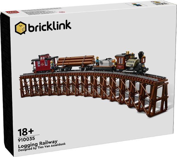 LEGO 910035 Logging Railway – Like New | Grade A