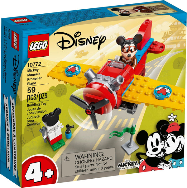 LEGO 10772 L'avion à hélice de Mickey Mouse – Comme neuf | Grade A