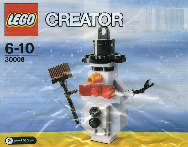 LEGO 30008 Snowman – Like New | Grade A