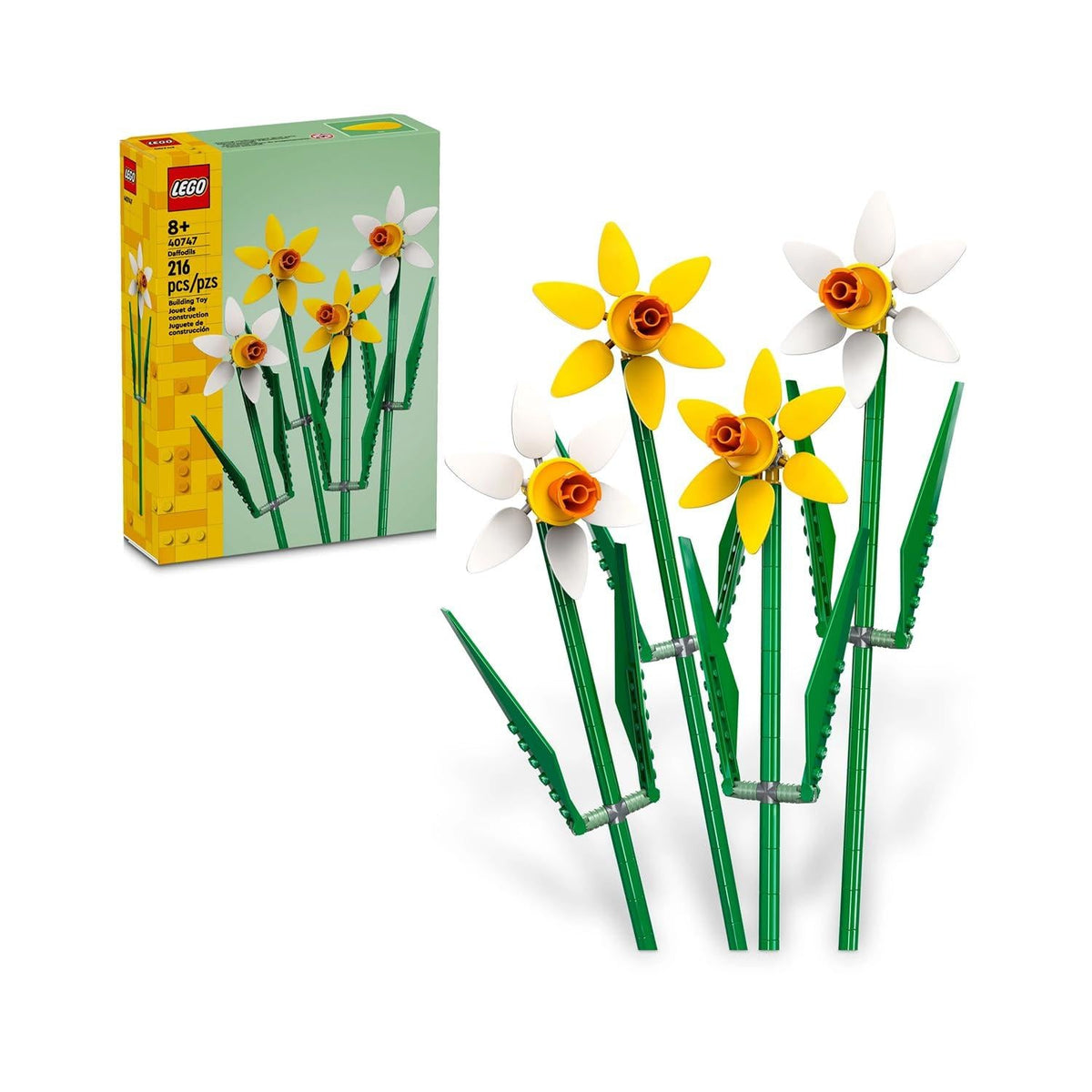 LEGO 40747 Daffodils – Like New | Grade A