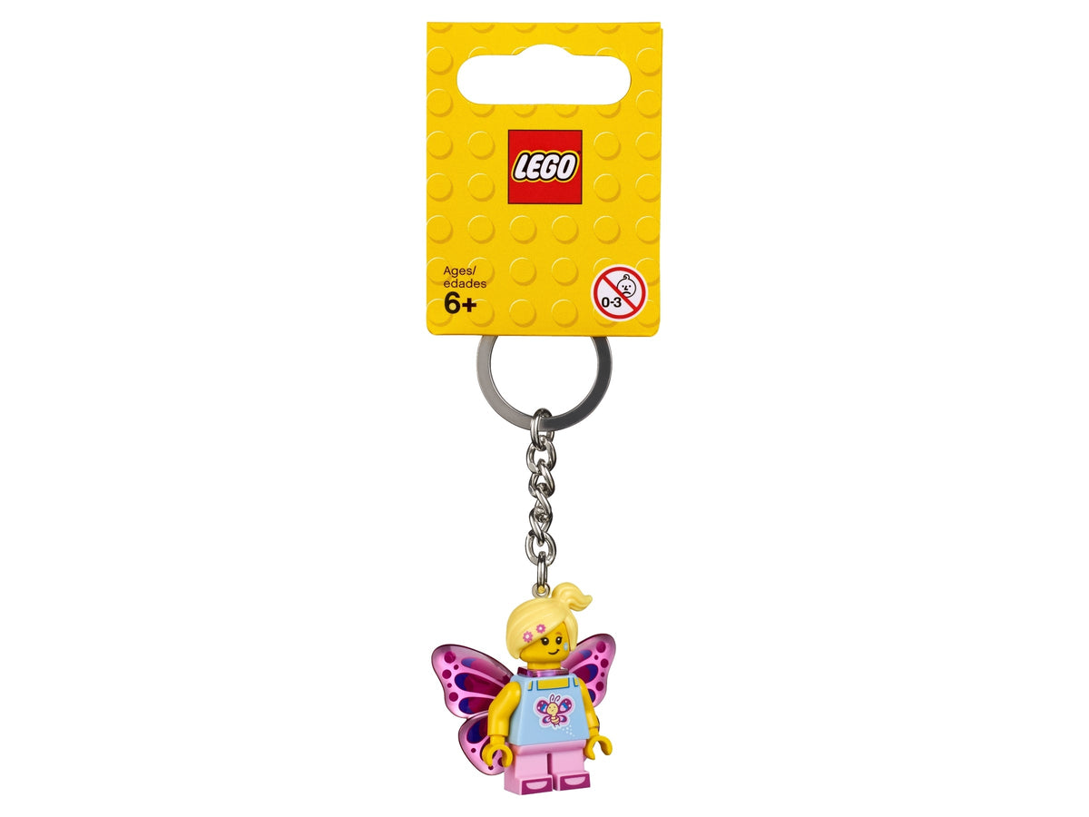LEGO 853795 Butterfly Girl Key Chain – Like New | Grade A