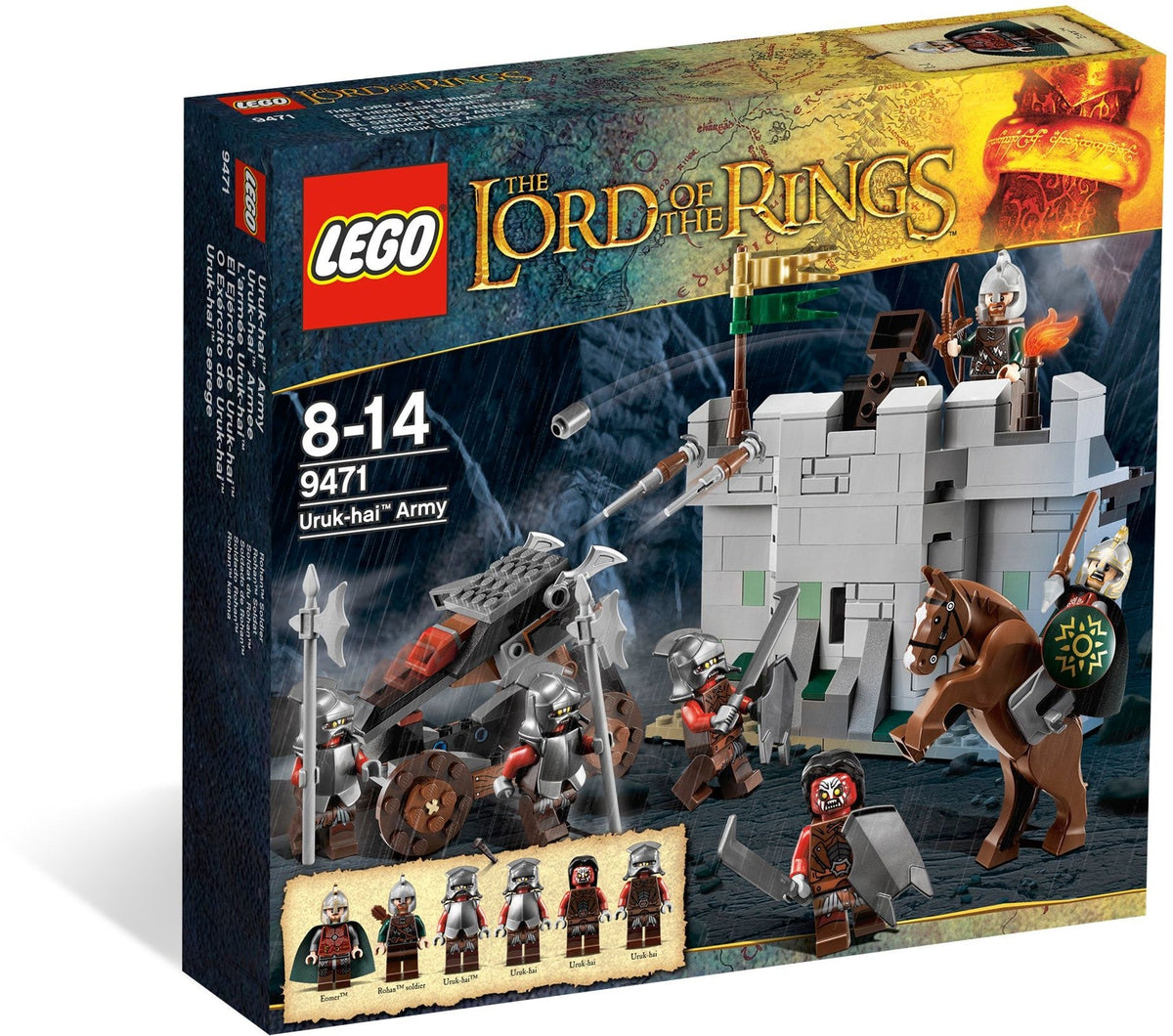 LEGO 9471 L'armée des Uruk-hai – Comme neuf | Grade A