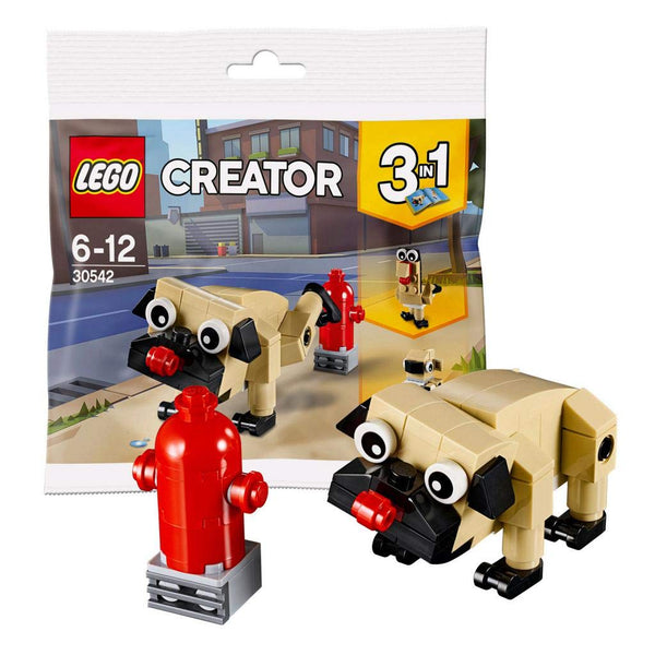 LEGO 30542 Cute Pug – Like New | Grade A