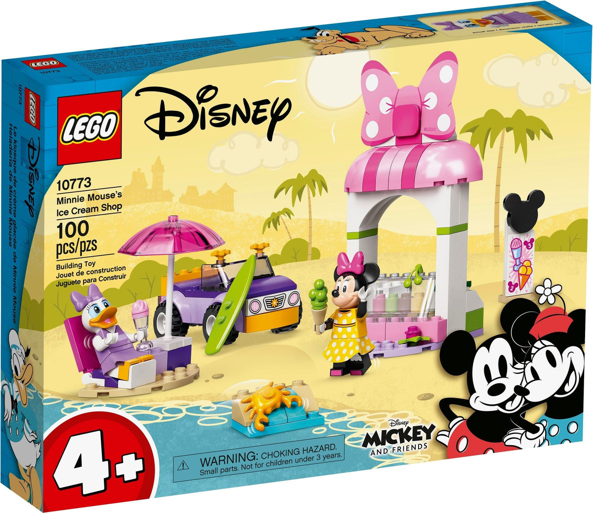 LEGO 10773 Minnie Mouse's Ice Cream Shop – Like New | Grade A