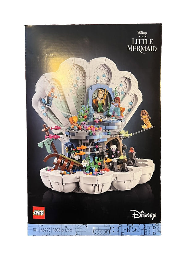 LEGO 43225 The Little Mermaid Royal Clamshell – Like New | Grade A