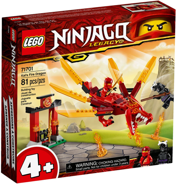 LEGO 71701 Kai's Fire Dragon – Like New | Grade A
