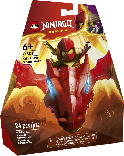 LEGO 71801 Kai's Rising Dragon Strike – Like New | Grade A