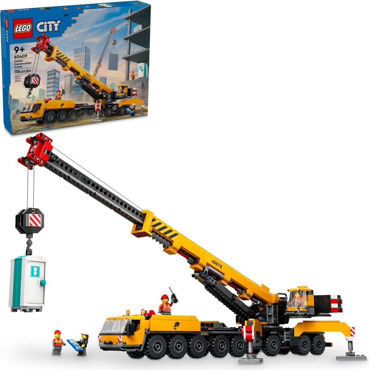 LEGO 60409 Mobile Construction Crane – Like New | Grade A