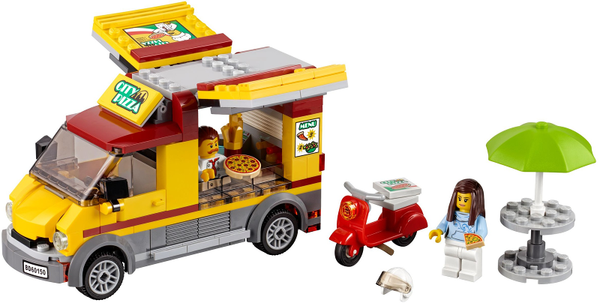 LEGO 60150 Le camion à pizzas – Boîte abîmée | Grade A