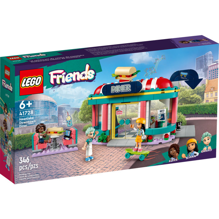 LEGO 41728 Le diner du centre-ville de Heartlake – Comme neuf | Grade A