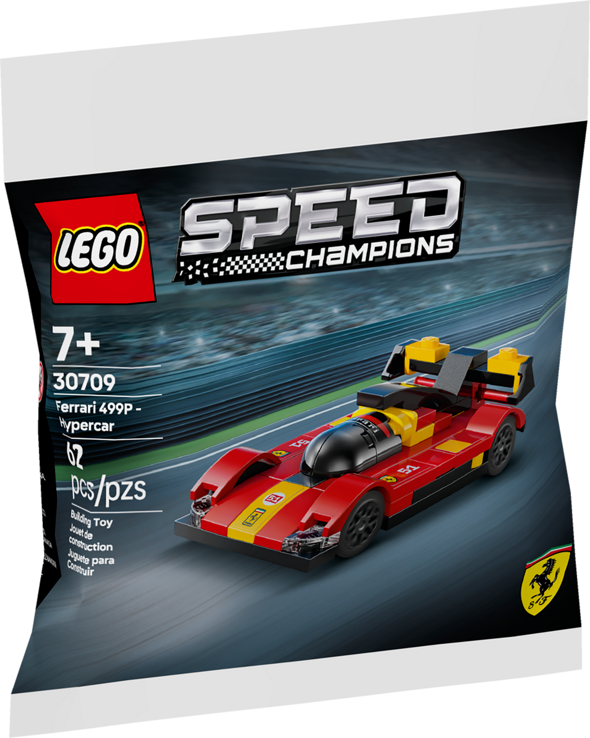 LEGO 30709 Ferrari 499P - Hypercar – Like New | Grade A