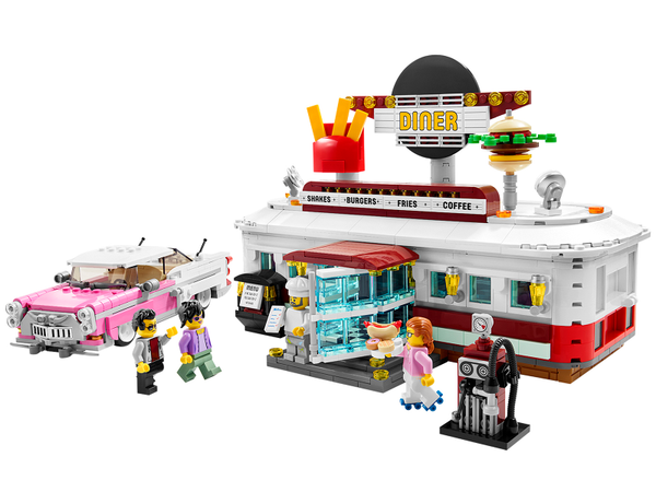 LEGO 910011 1950s Diner – Like New | Grade A
