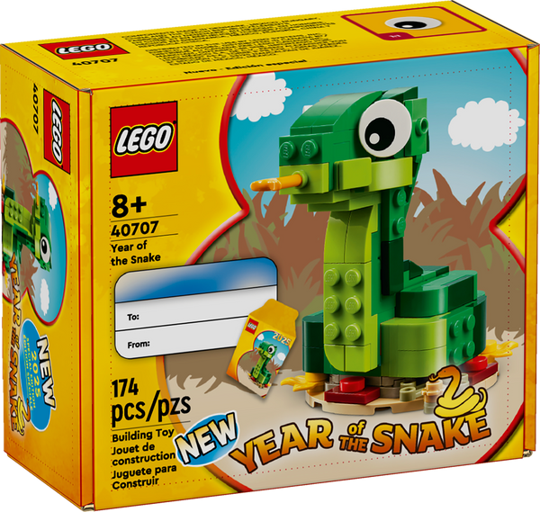 LEGO 40707 L'année du Serpent – Comme neuf | Grade A
