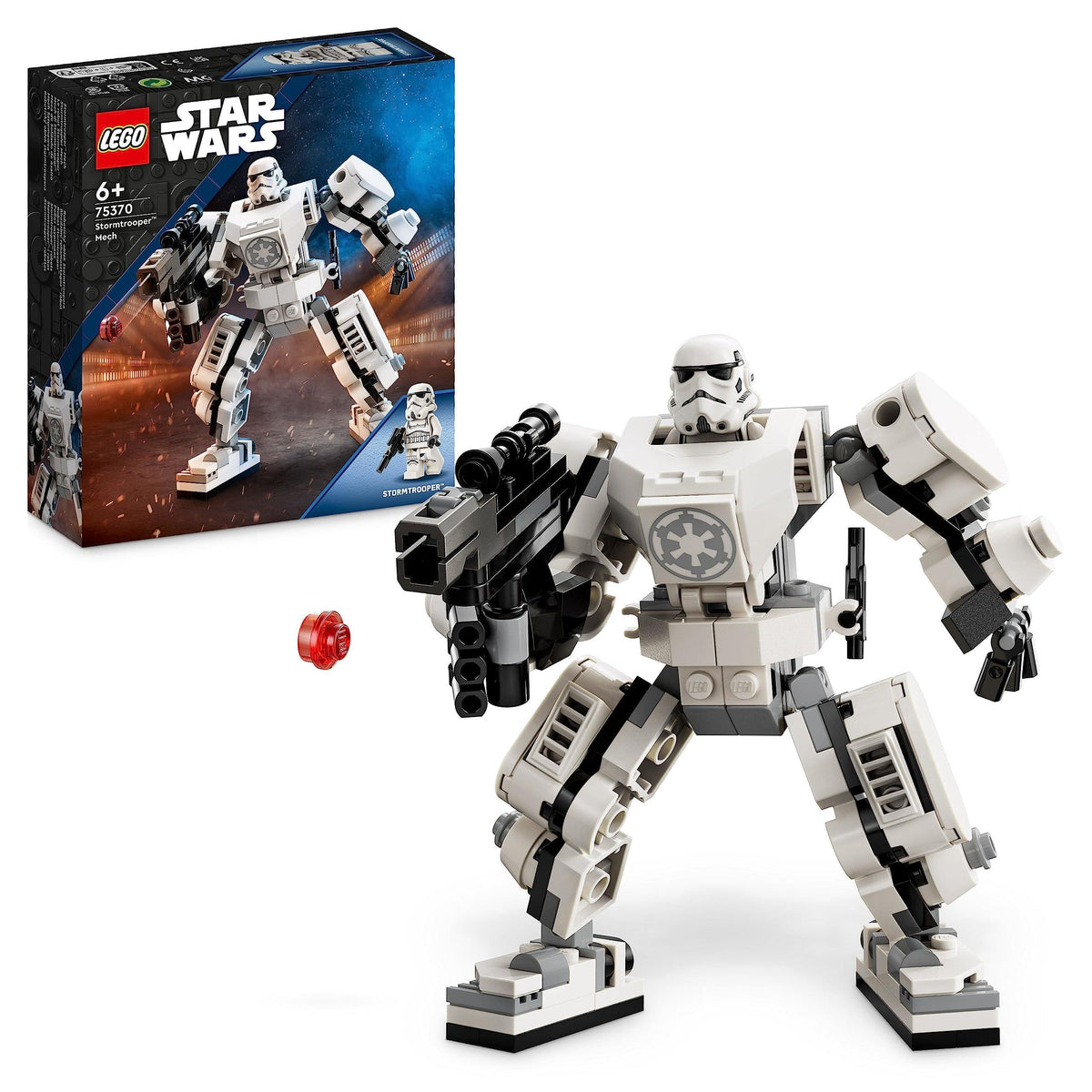 LEGO 75370 Stormtrooper Mech – Like New | Grade A
