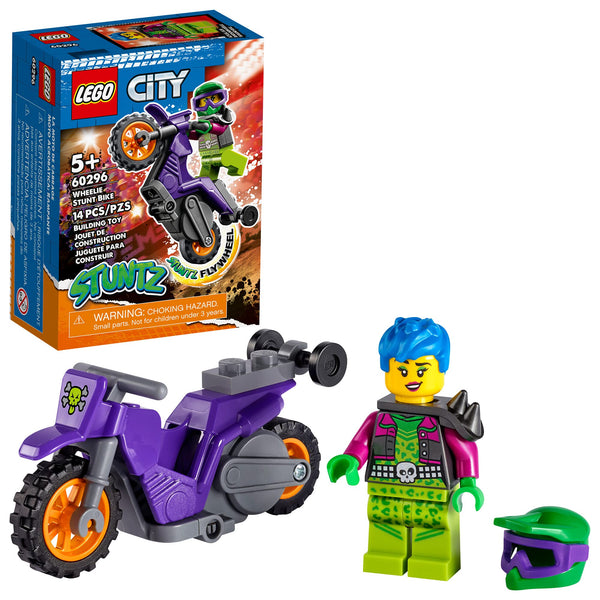 LEGO 60296 Wheelie Stunt Bike – Like New | Grade A