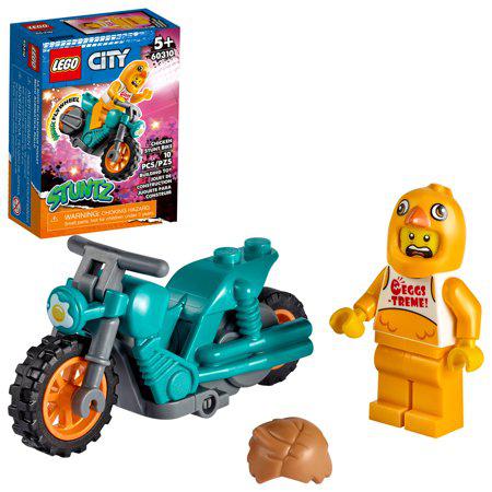 LEGO 60310 La moto de cascade du poulet – Comme neuf | Grade A