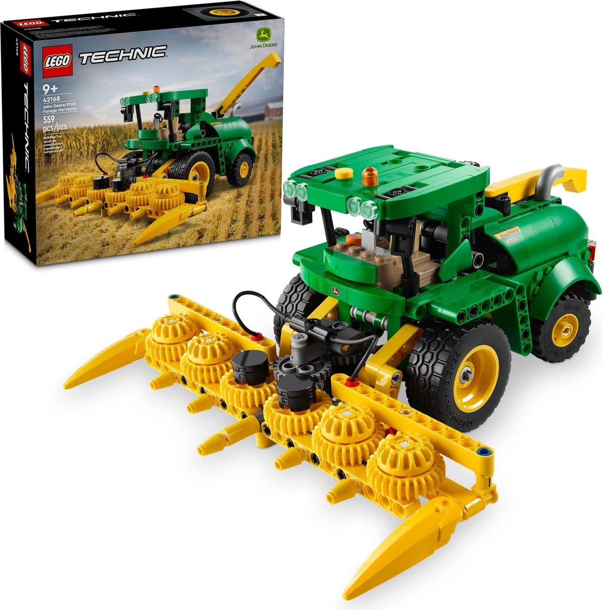 LEGO 42168 John Deere 9700 Forage Harvester – Like New | Grade A