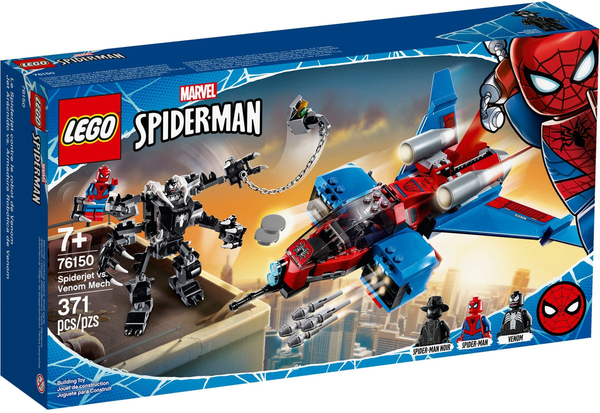 LEGO 76150 Le Spiderjet contre le robot Venom – Comme neuf | Grade A